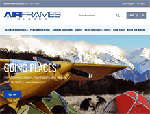 Tablet Screenshot of airframesalaska.com